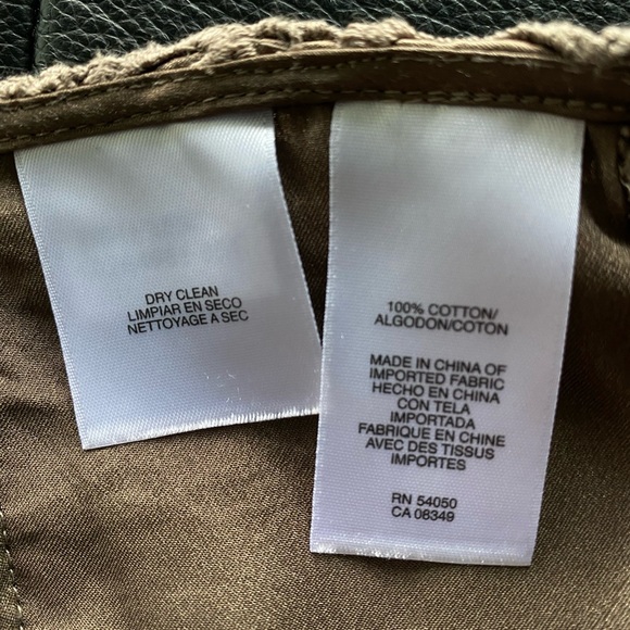 JONES NEW YORK COLLECTION PETITE tan/brown lace skirt with lining Size 10P - Picture 4 of 9